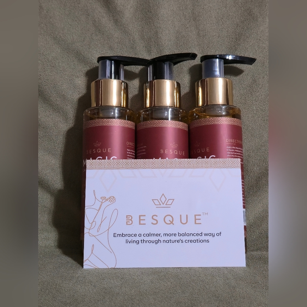 Besque Magic Luxury Body Oil - Lot of 3
